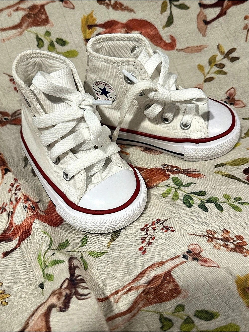 Converse Chuck Taylor All Star High Top Sneakers in White (Toddler size)